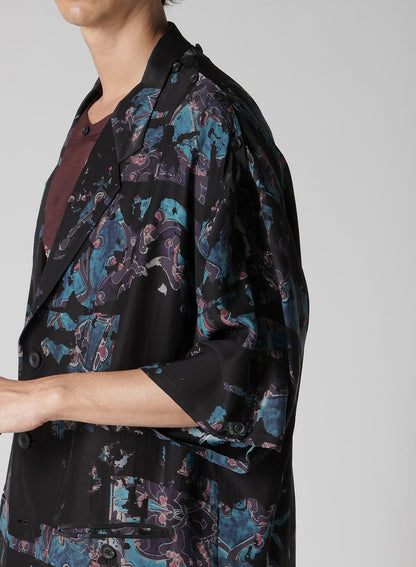 POTTERY PRINTED BUTTON OPENED JACKET