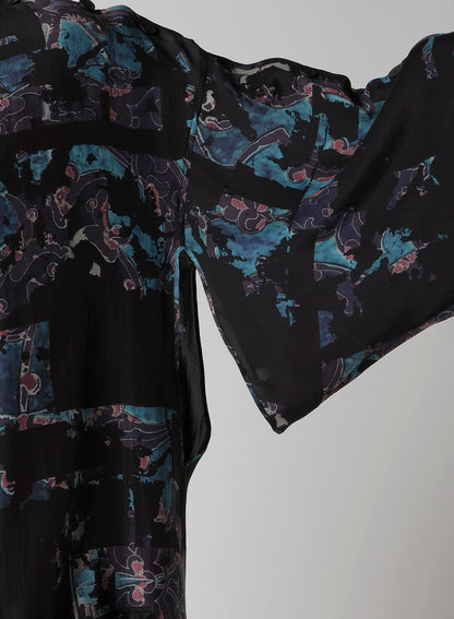 POTTERY PRINTED BUTTON OPENED JACKET