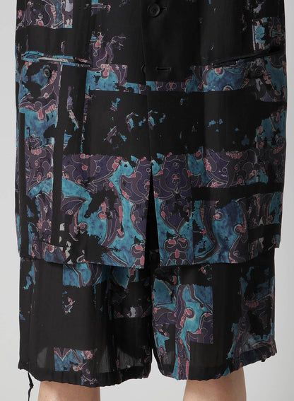 POTTERY PRINTED BUTTON OPENED JACKET