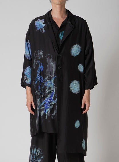 SEA CREATURE PRINTED JACKET