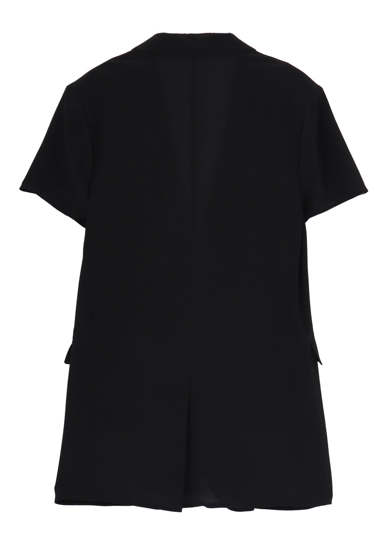 CREPE DE CHINE SHORT SLEEVE 2 BUTTONS JACKET