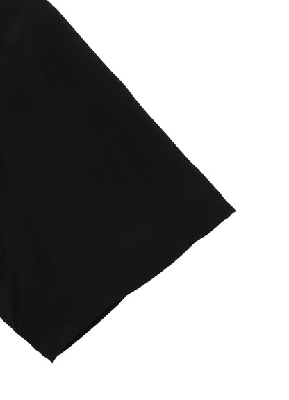 CREPE DE CHINE SHORT SLEEVE 2 BUTTONS JACKET