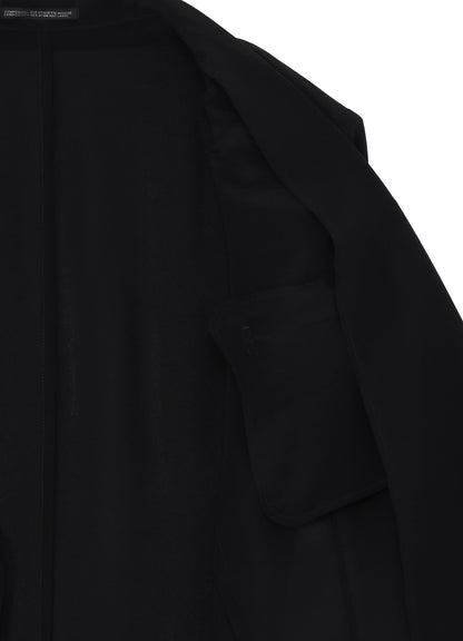 CREPE DE CHINE SHORT SLEEVE 2 BUTTONS JACKET