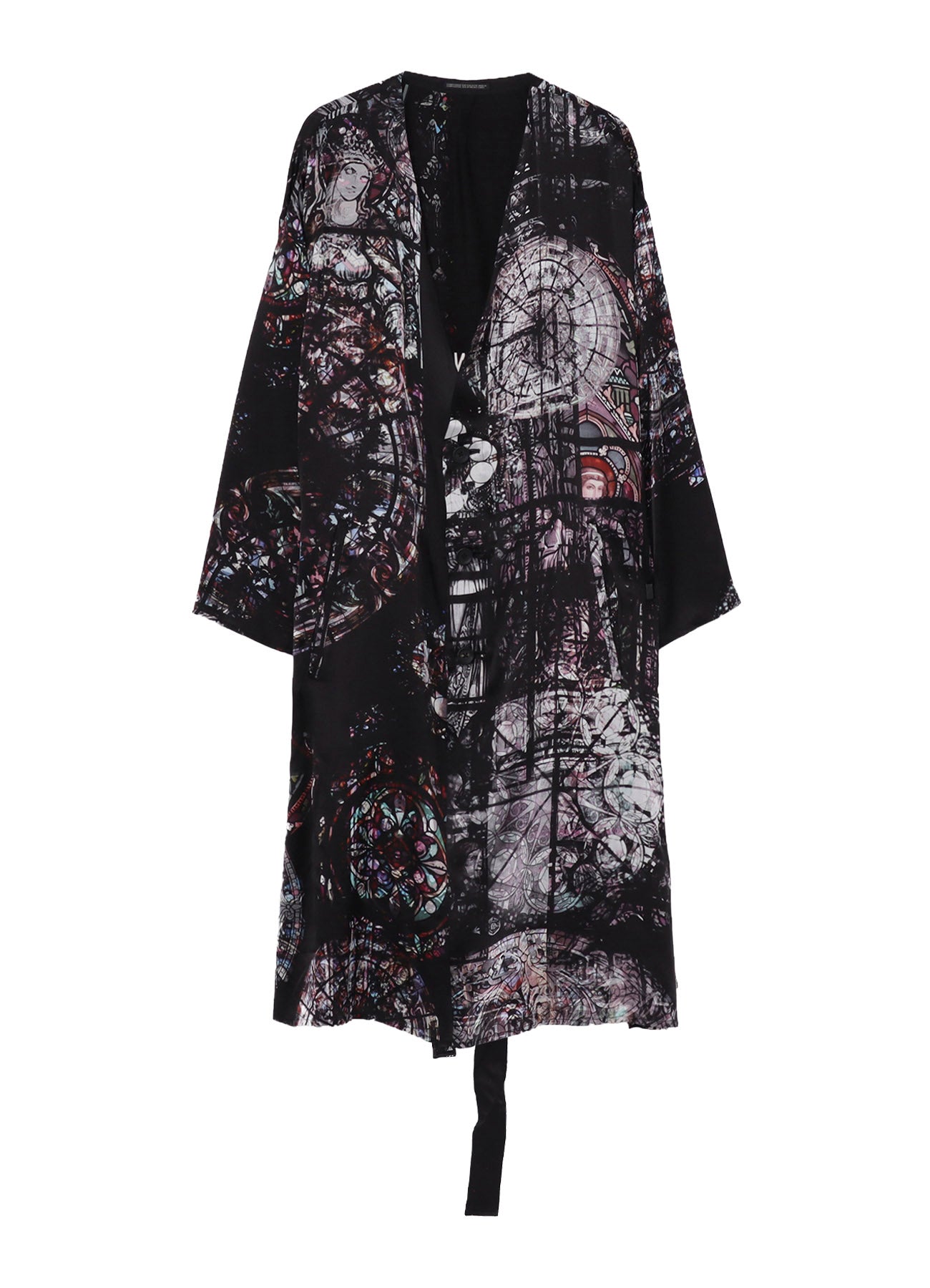 INK / LINING MESSAGE PRINTED GOWN