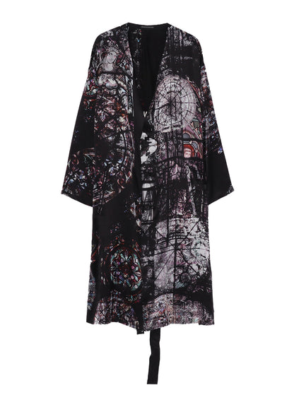 INK / LINING MESSAGE PRINTED GOWN