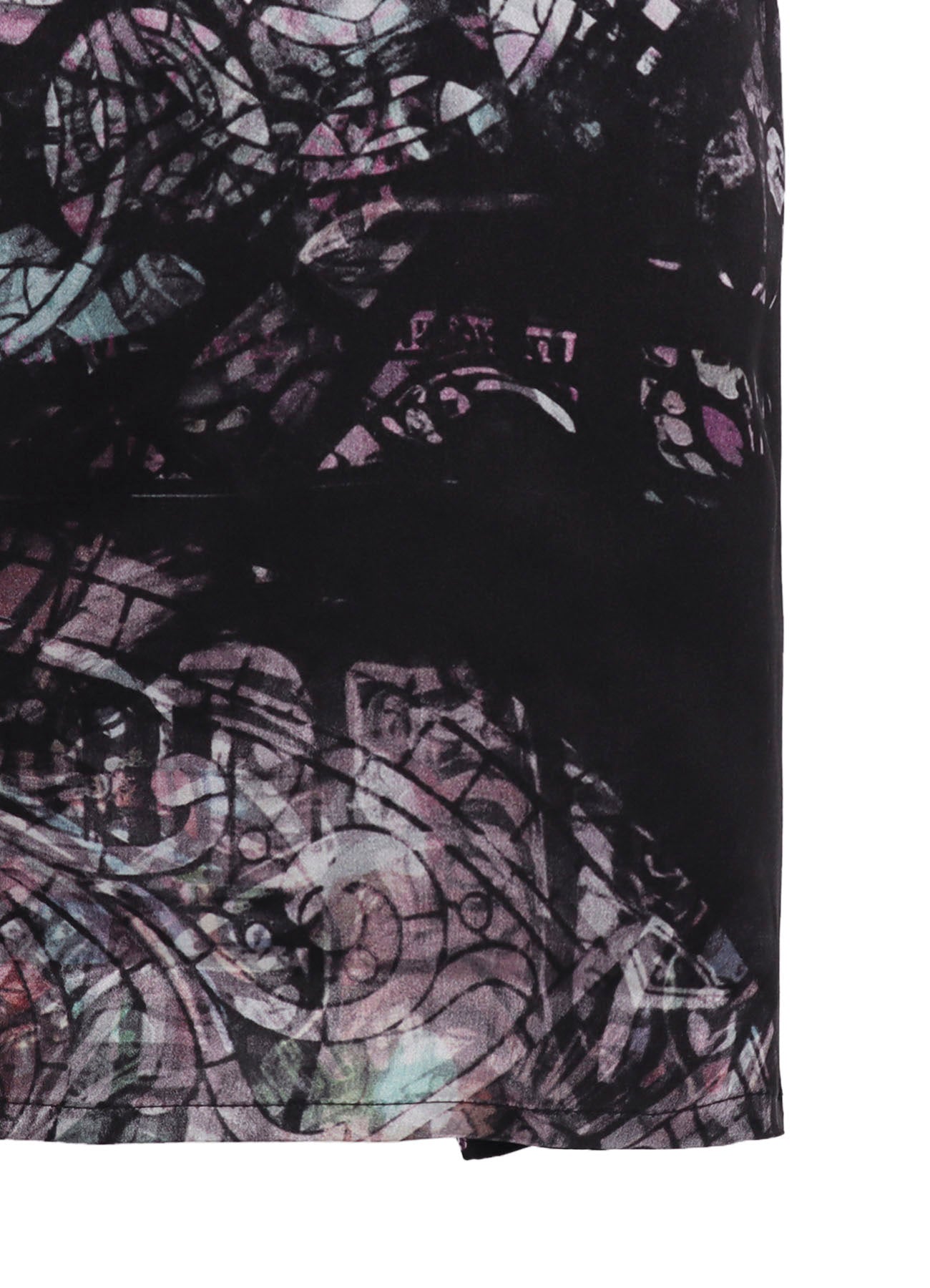 INK / LINING MESSAGE PRINTED GOWN