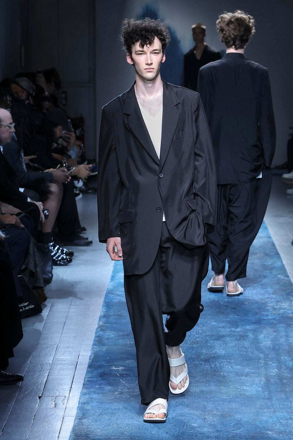 SILK HABUTAE 2 BUTTONS JACKET