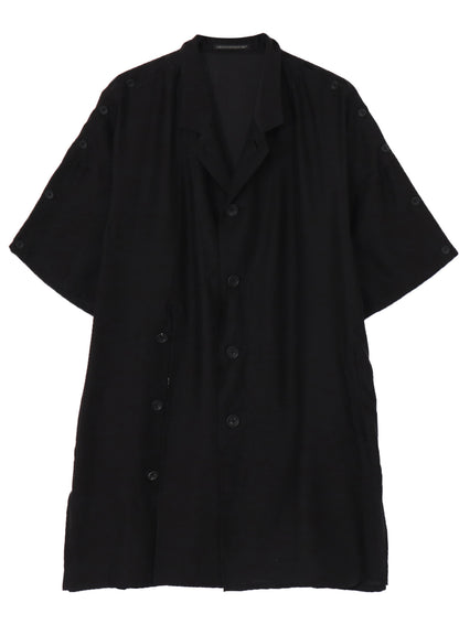 MICRO PRINTED DOLMAN JACKET