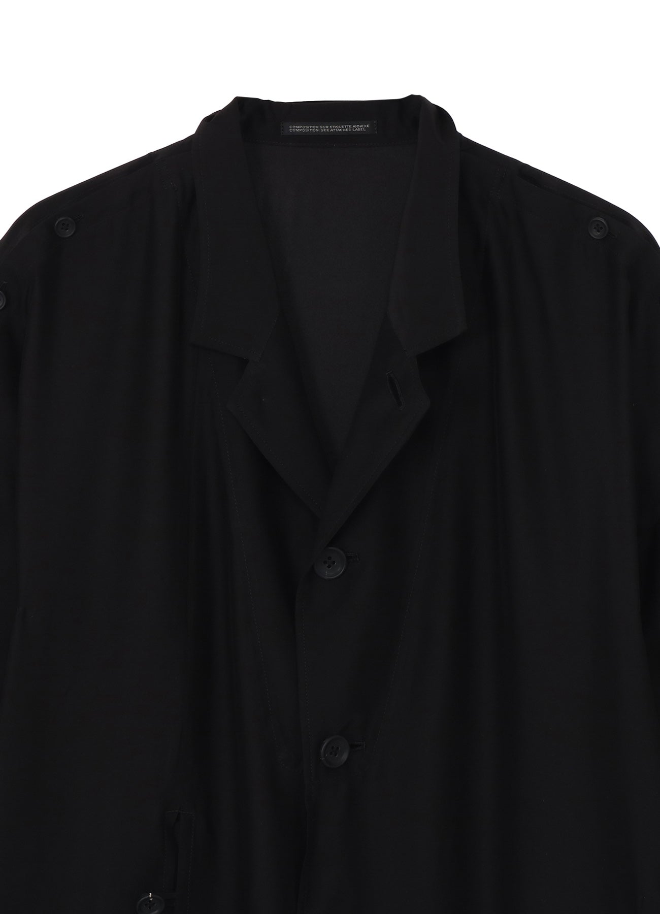 MICRO PRINTED DOLMAN JACKET