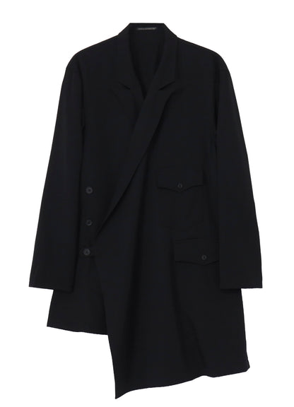 WOOL GABARDINE ETHNIC DRESS