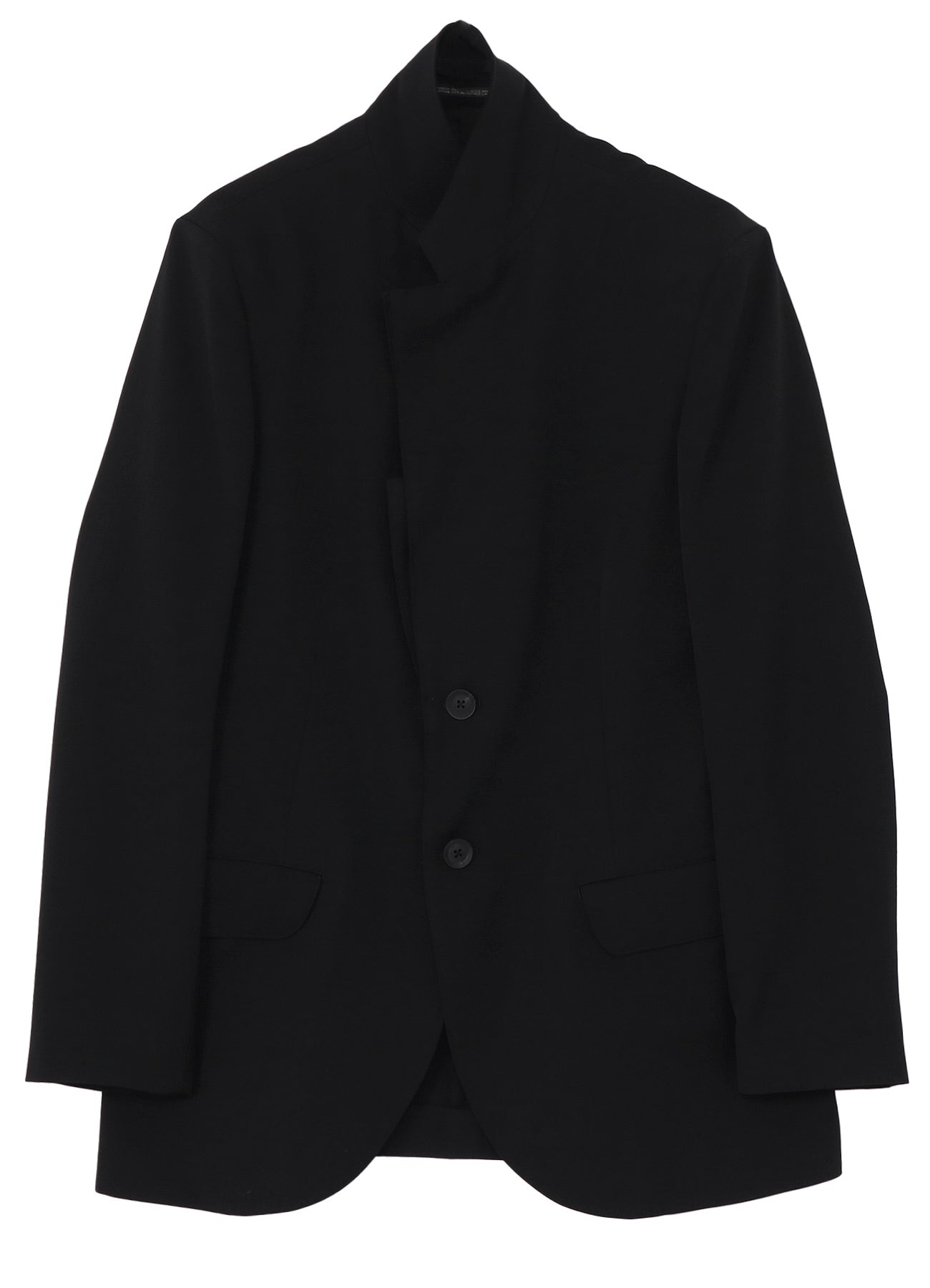 WOOL GABARDINE DOUBLE LAPEL JACKET – THE SHOP YOHJI YAMAMOTO