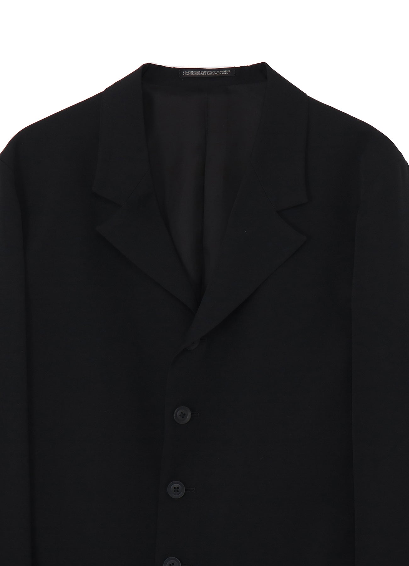 WOOL GABARDINE 6BUTTONS SINGLE JACKET