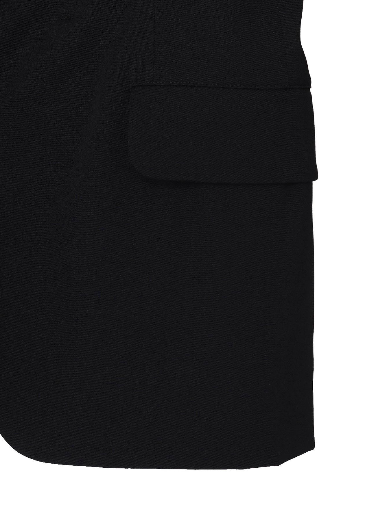 WOOL GABARDINE INNER BELT JACKET – THE SHOP YOHJI YAMAMOTO