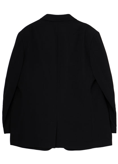 WOOL GABARDINE CUTWORK EMBROIDERY JACKET