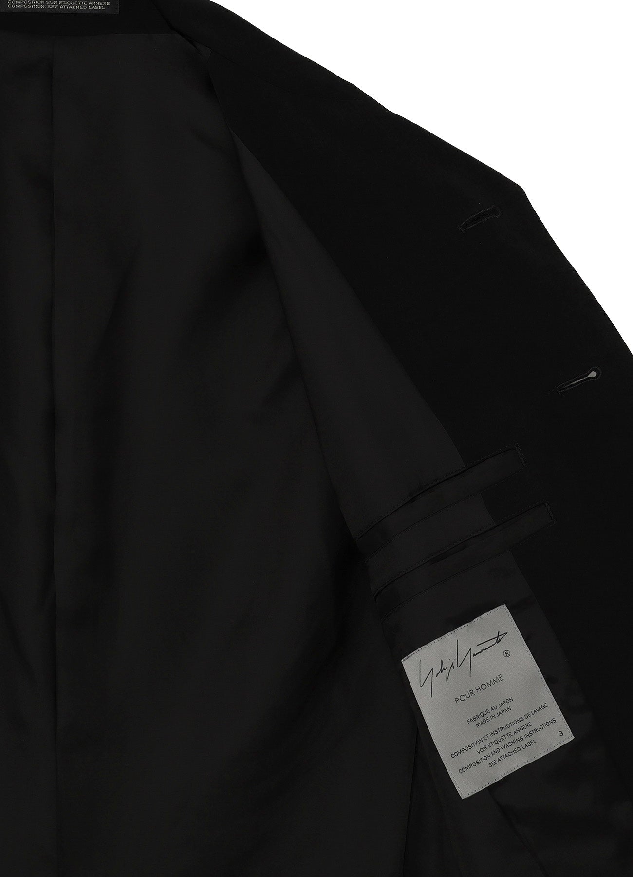 TA TUXEDO EMBROIDERED TAB JACKET