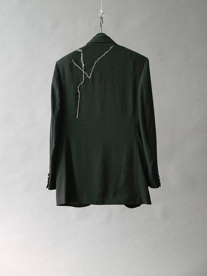 TA TUXEDO EMBROIDERED 3 BUTTONS JACKET