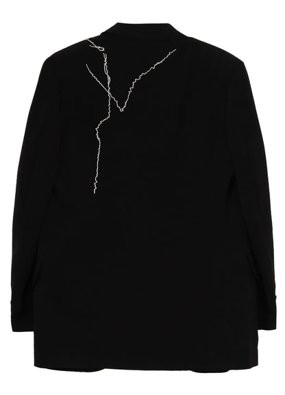 TA TUXEDO EMBROIDERED 3 BUTTONS JACKET