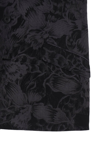 WOOL GABARDINE FLORAL DISCHARGE-DYED 5BS JACKET