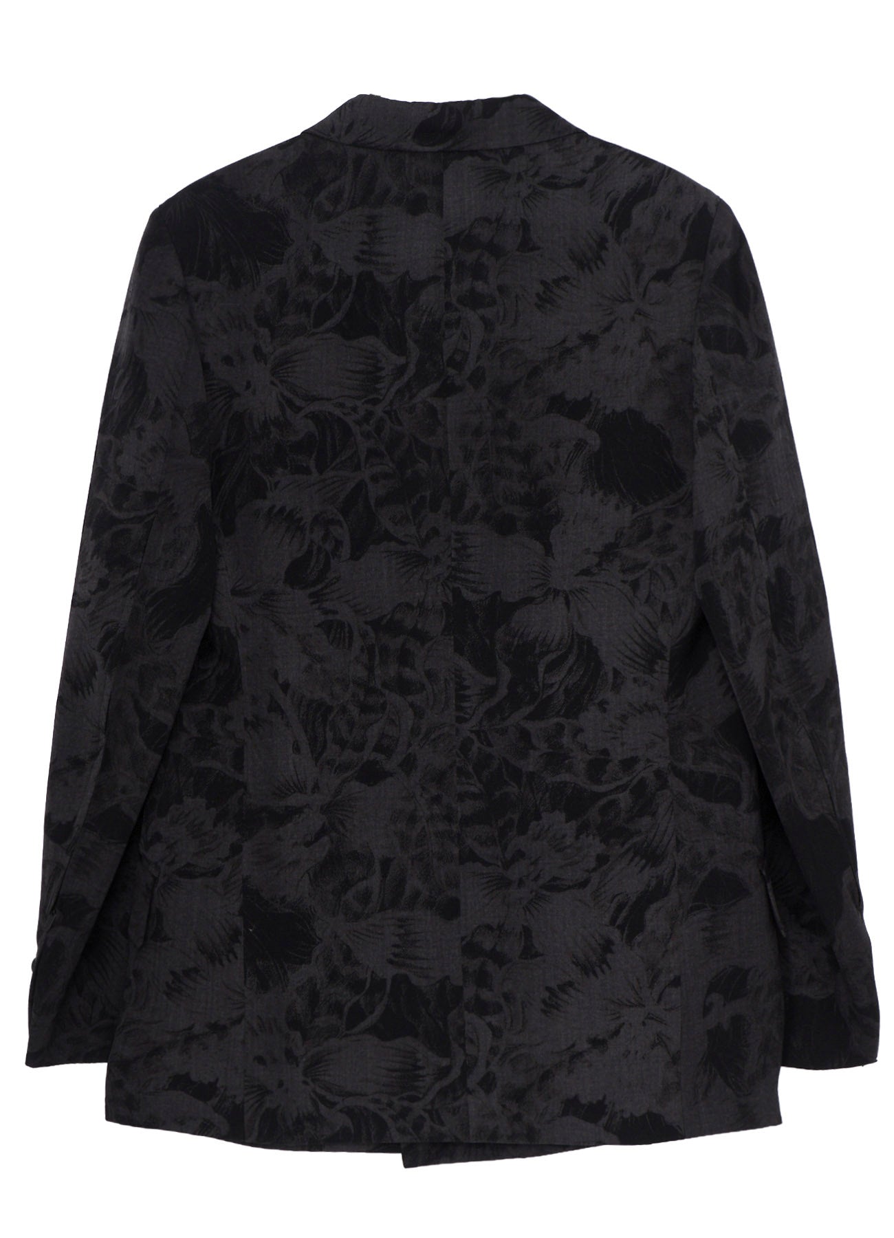 WOOL GABARDINE FLORAL DISCHARGE-DYED DOUBLE JACKET – THE SHOP