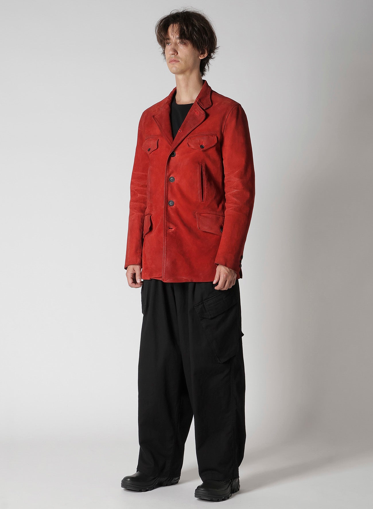 BL JAPAN HORSE  4 BUTTON SINGLE JACKET