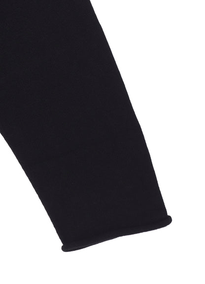 COTTON CASHMERE ROUND NECK PO KNIT