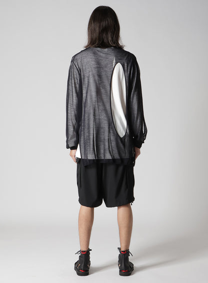 12G 1PLY PS+OPENWORK+HOLE ROUND NECK DAMAGED PO