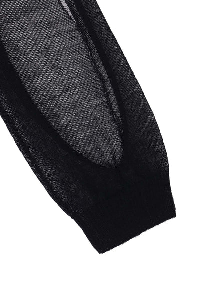 12G 1PLY PS+OPENWORK+HOLE ROUND NECK DAMAGED PO