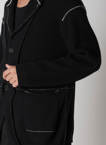 7G 2PLY PS+HALF CD LINKING REVERSIBLE JKT