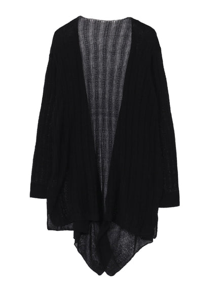 PS+POST STITCH DRAPE DETAIL CARDIGAN