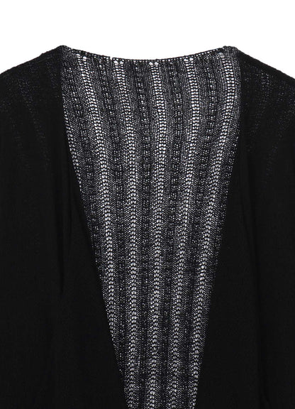 PS+POST STITCH DRAPE DETAIL CARDIGAN