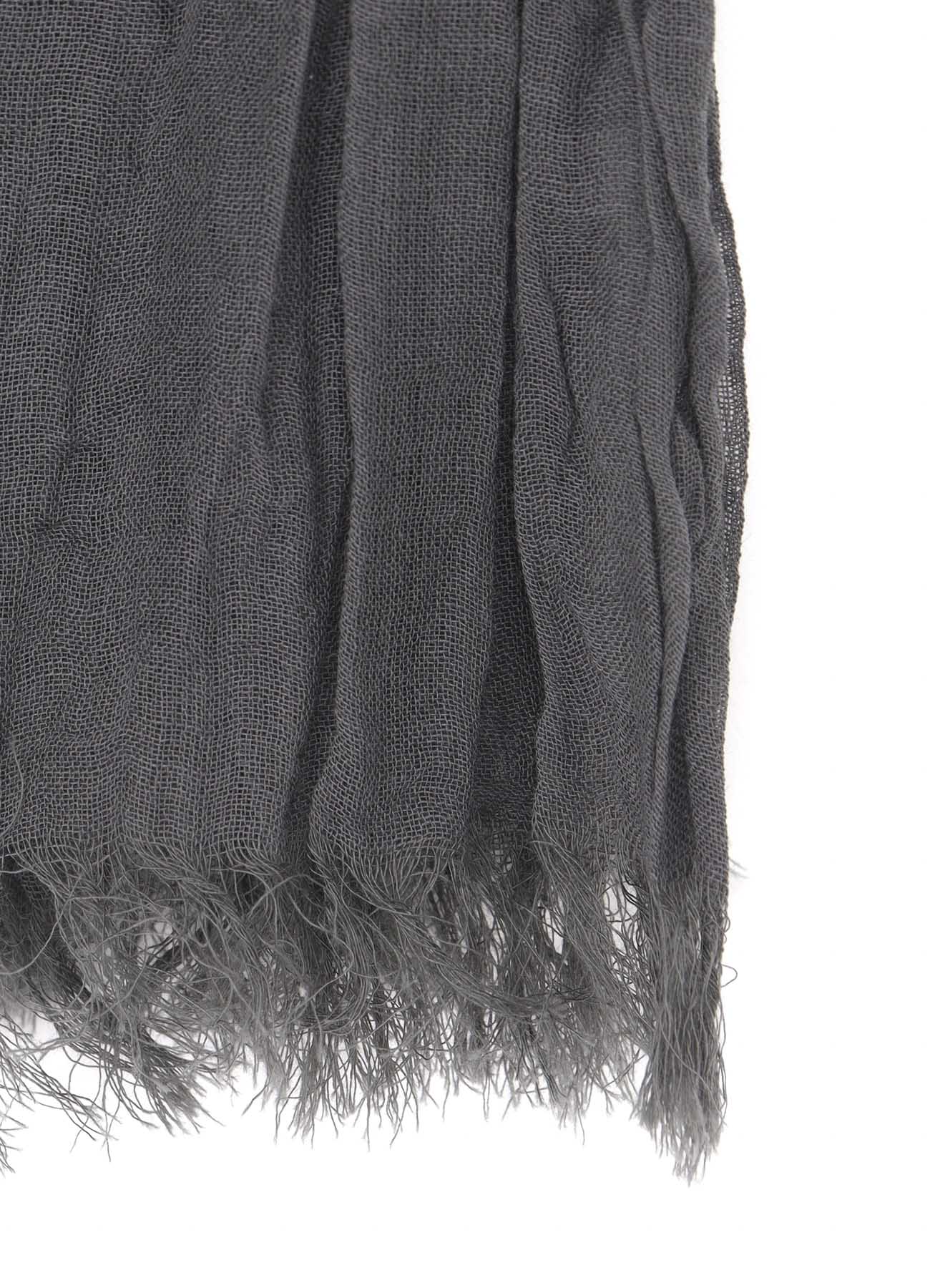 C/PLAIN WEAVE GATHER DETAIL STOLE – THE SHOP YOHJI YAMAMOTO
