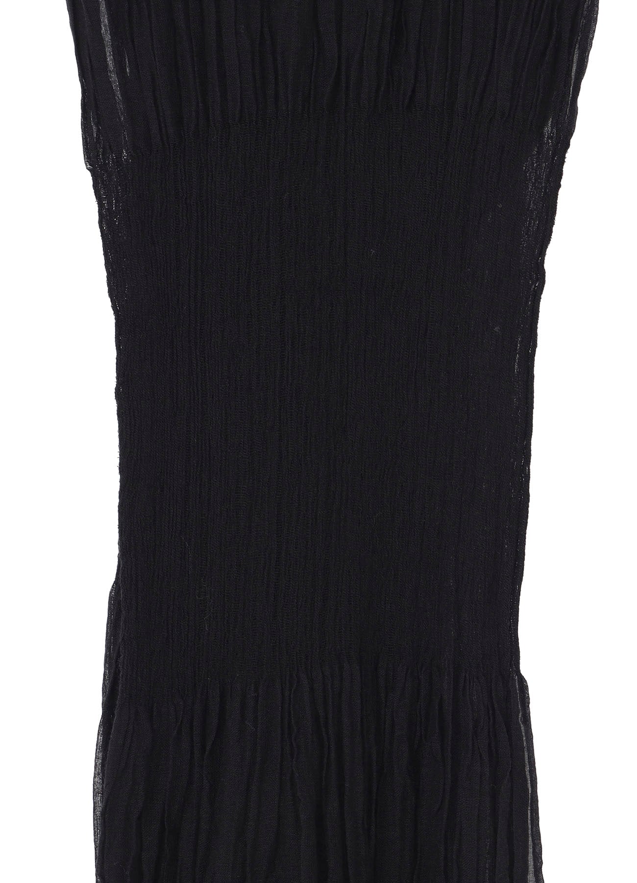 C/PLAIN WEAVE GATHER DETAIL STOLE