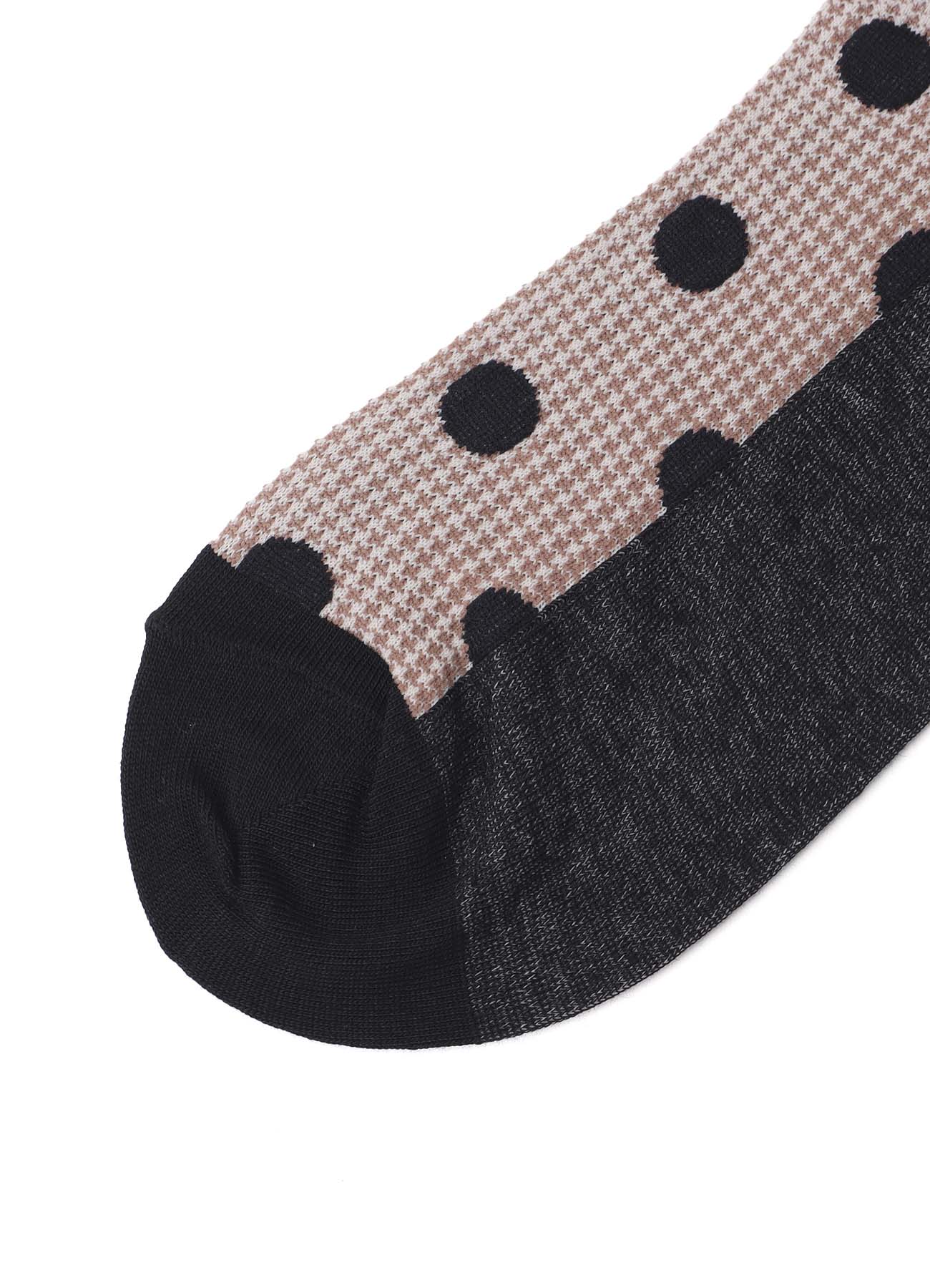 32/-C/AC/NY HOUNDSTOOTH SOCKS