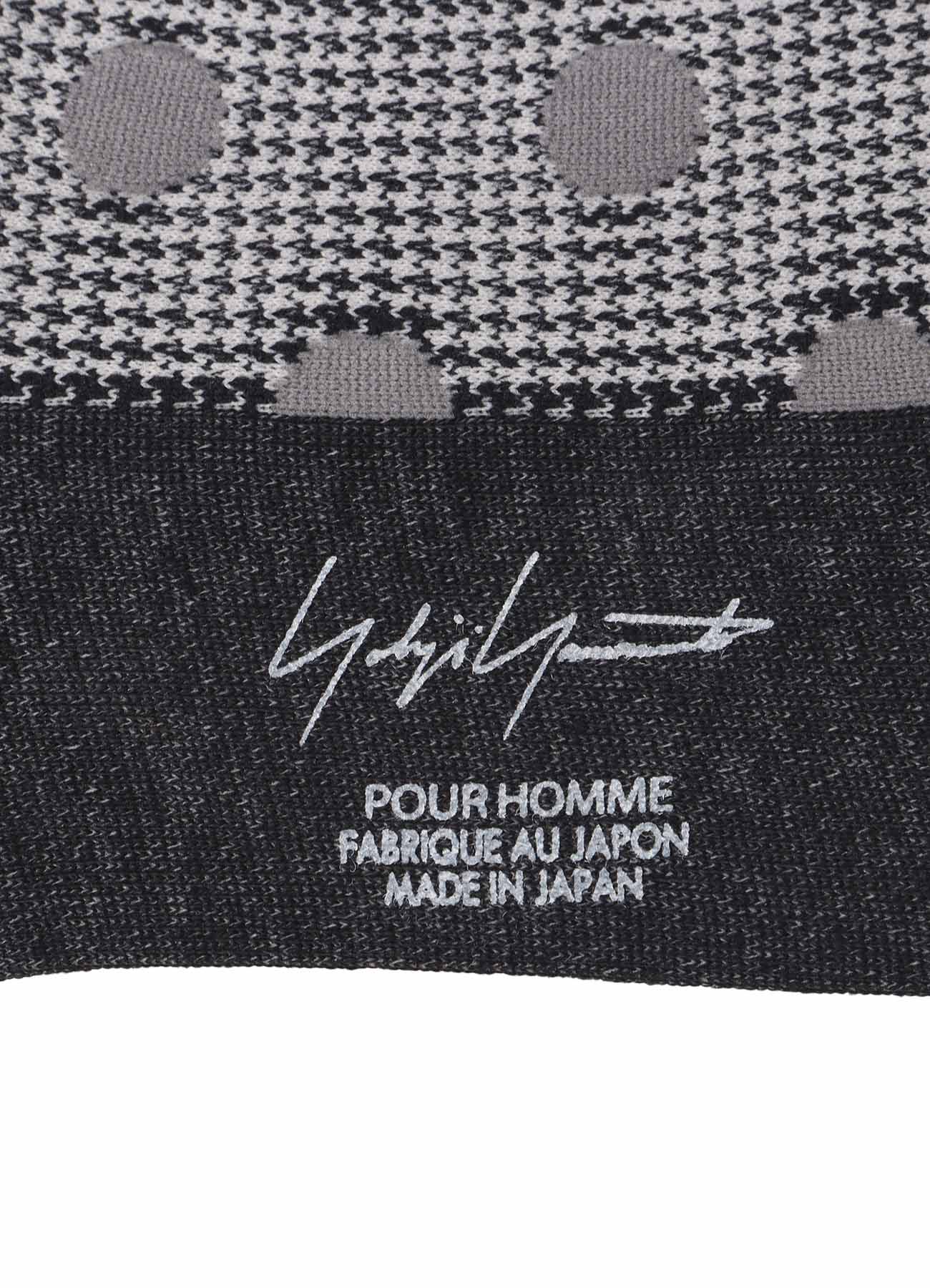 32/-C/AC/NY HOUNDSTOOTH SOCKS