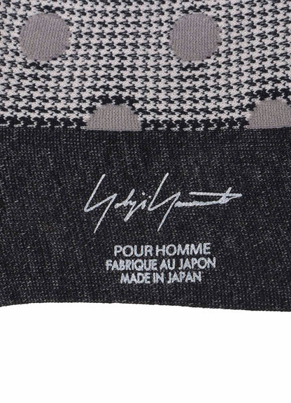32/-C/AC/NY HOUNDSTOOTH SOCKS