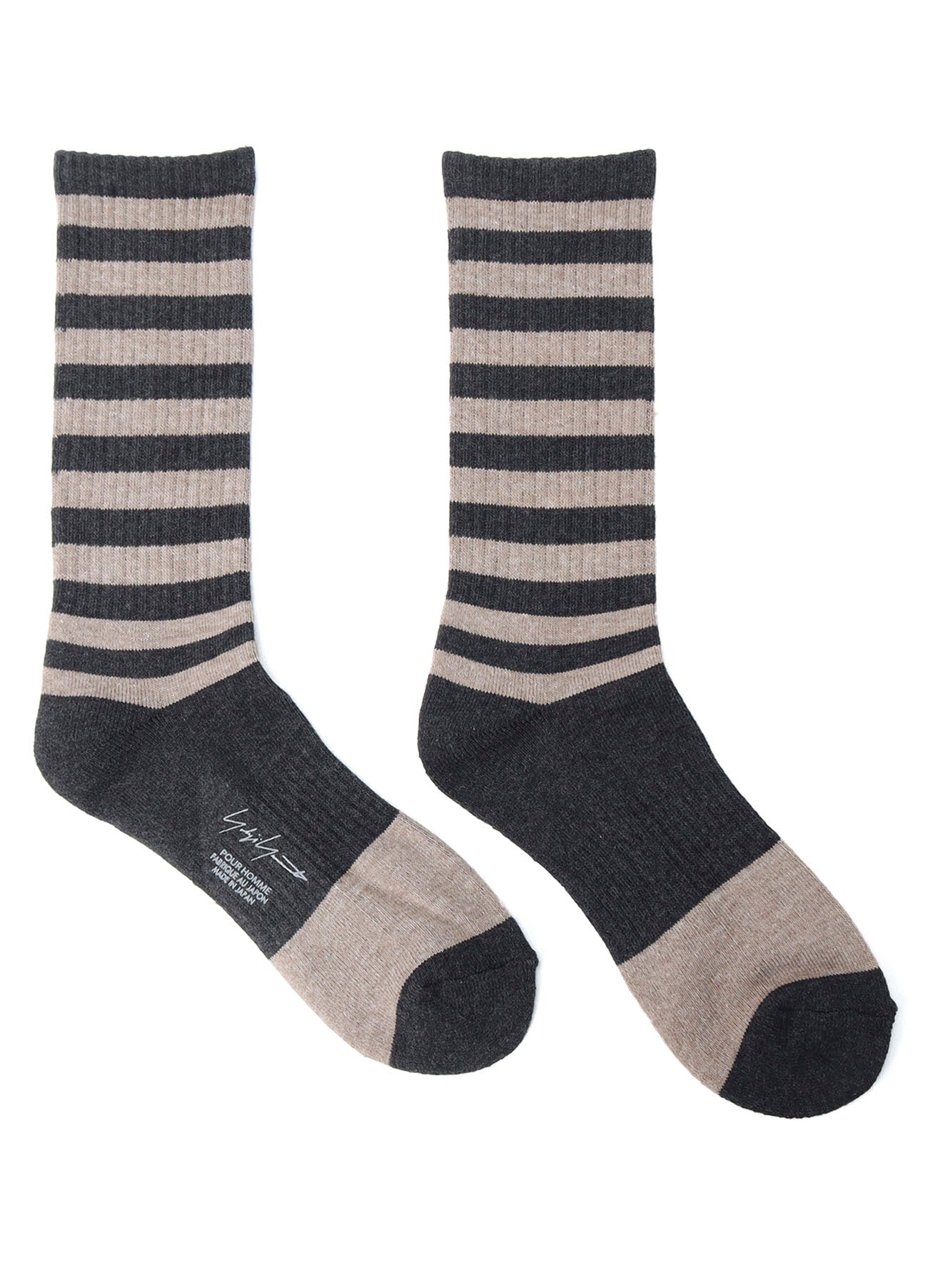 C/A RIB PILE BORDER SOCKS