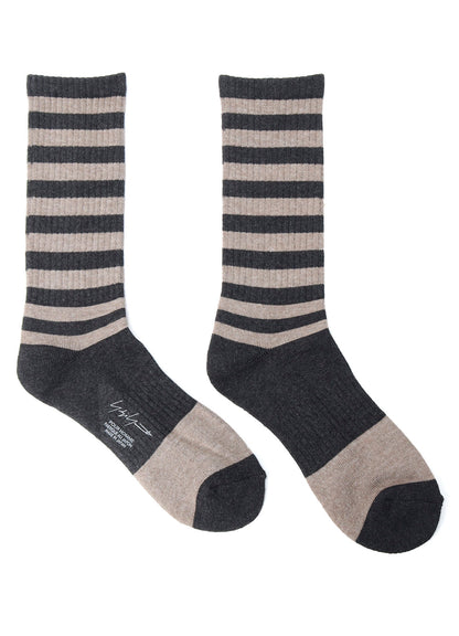 C/A RIB PILE BORDER SOCKS