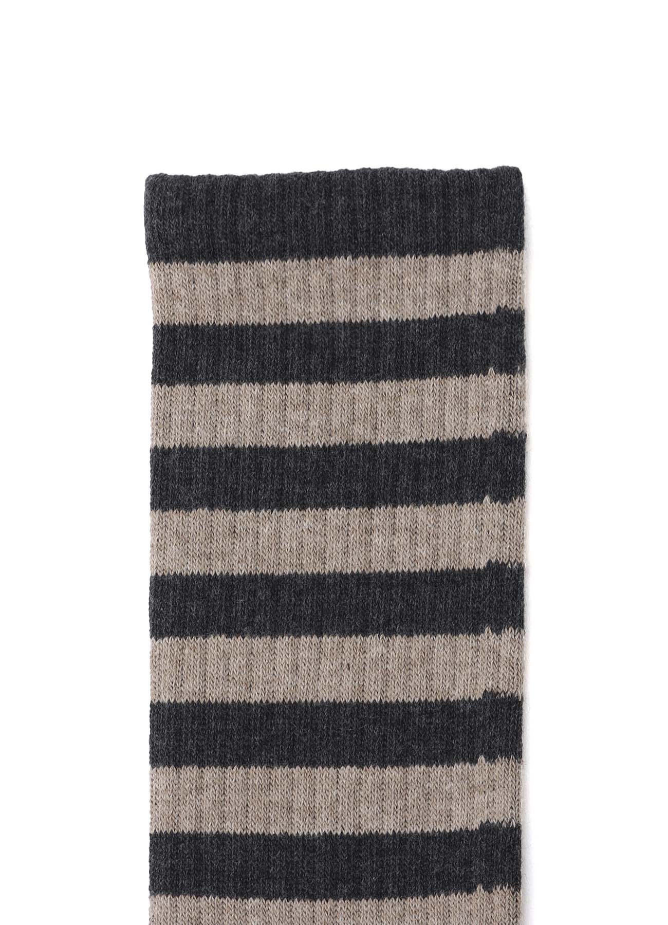 C/A RIB PILE BORDER SOCKS