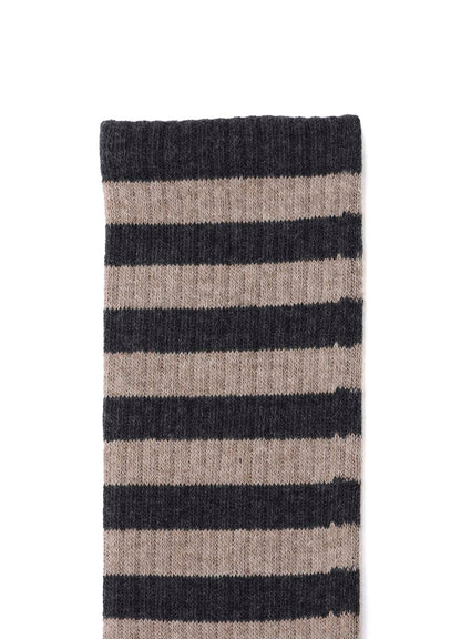C/A RIB PILE BORDER SOCKS