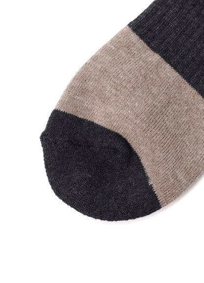 C/A RIB PILE BORDER SOCKS