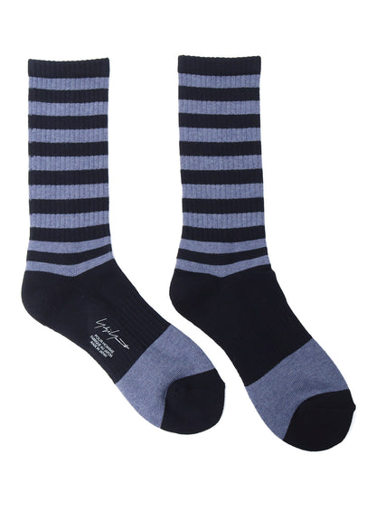 C/A RIB PILE BORDER SOCKS