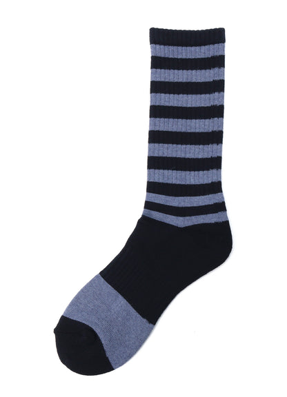C/A RIB PILE BORDER SOCKS