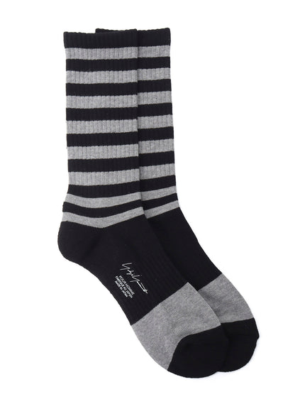 C/A RIB PILE BORDER SOCKS