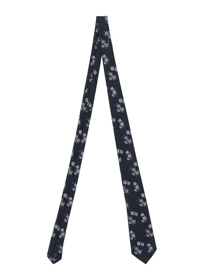 FLOWER PLAID JQ DERBY TIE