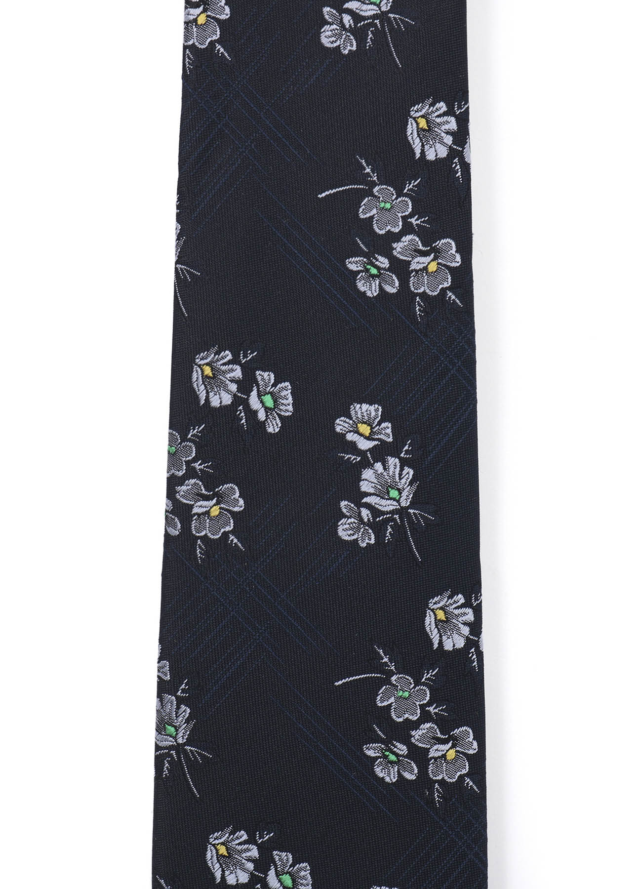 FLOWER PLAID JQ DERBY TIE