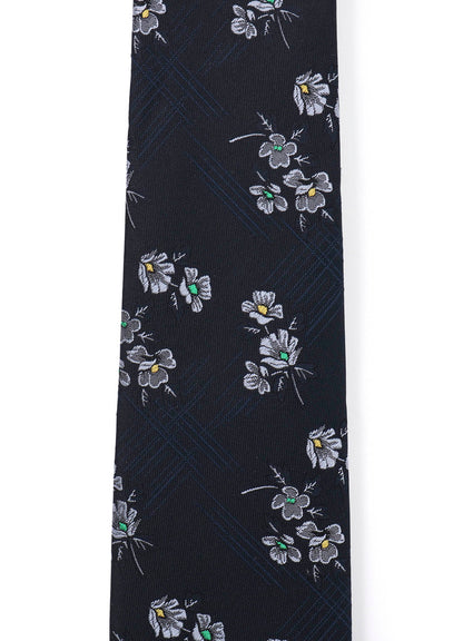 FLOWER PLAID JQ DERBY TIE