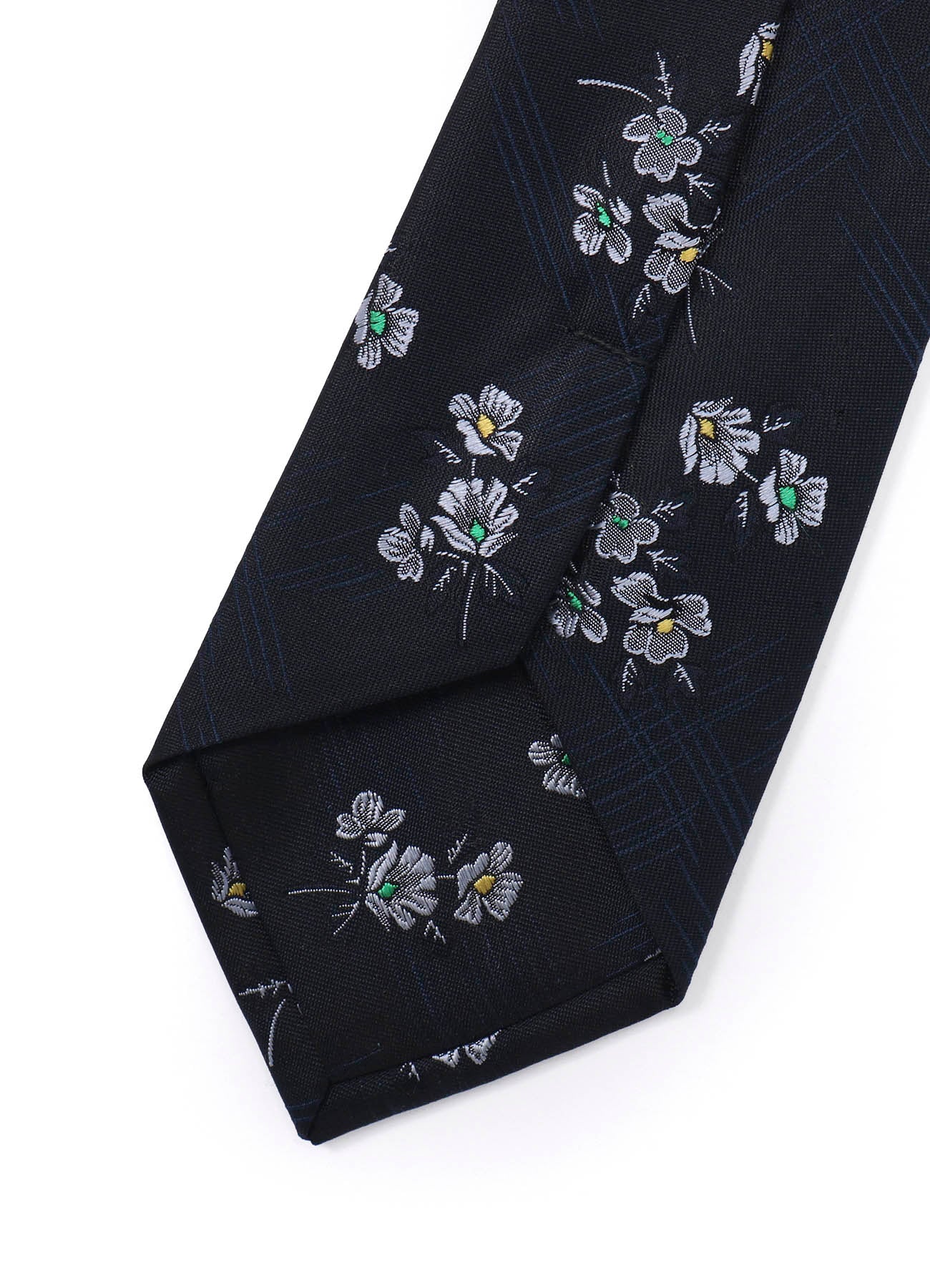 FLOWER PLAID JQ DERBY TIE
