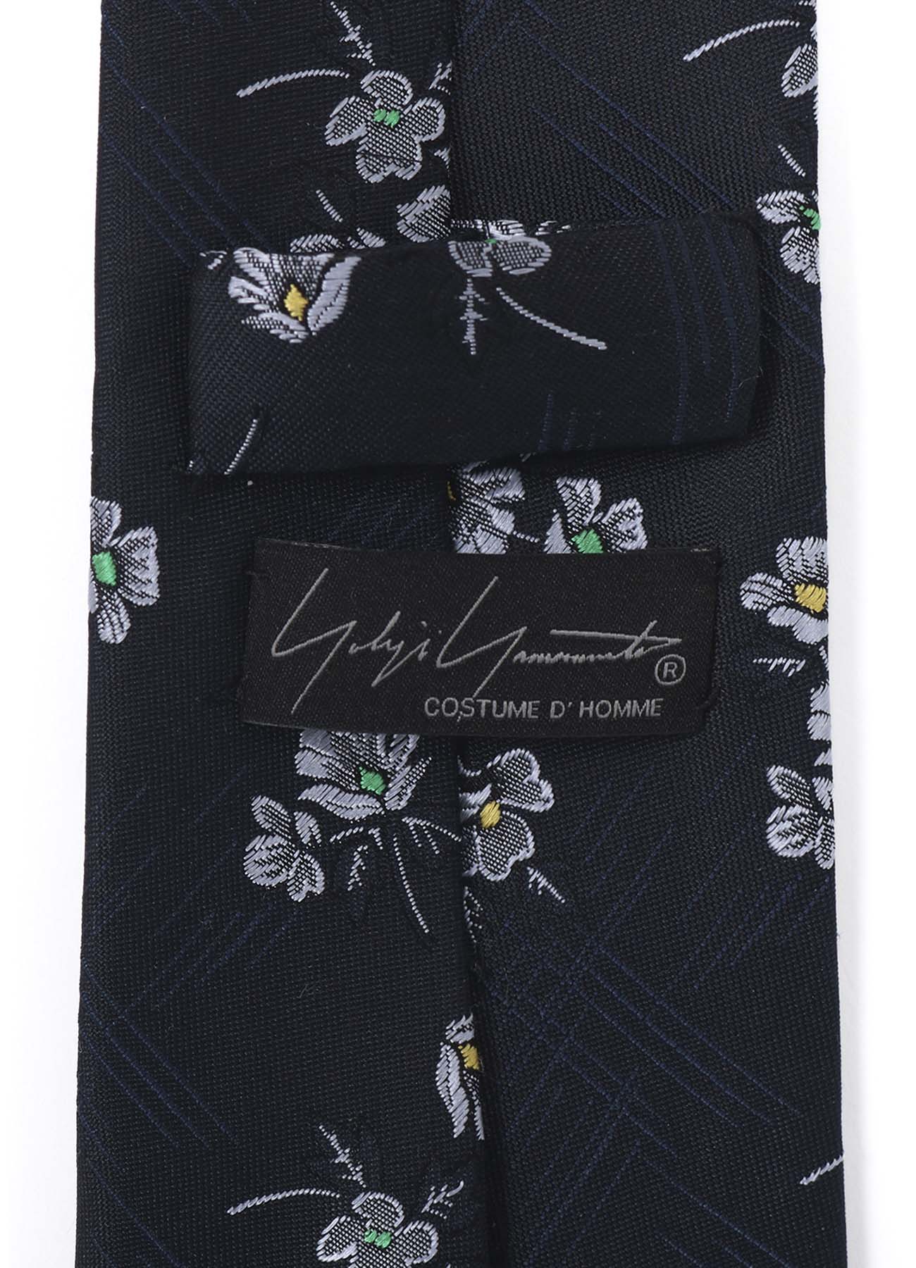 FLOWER PLAID JQ DERBY TIE
