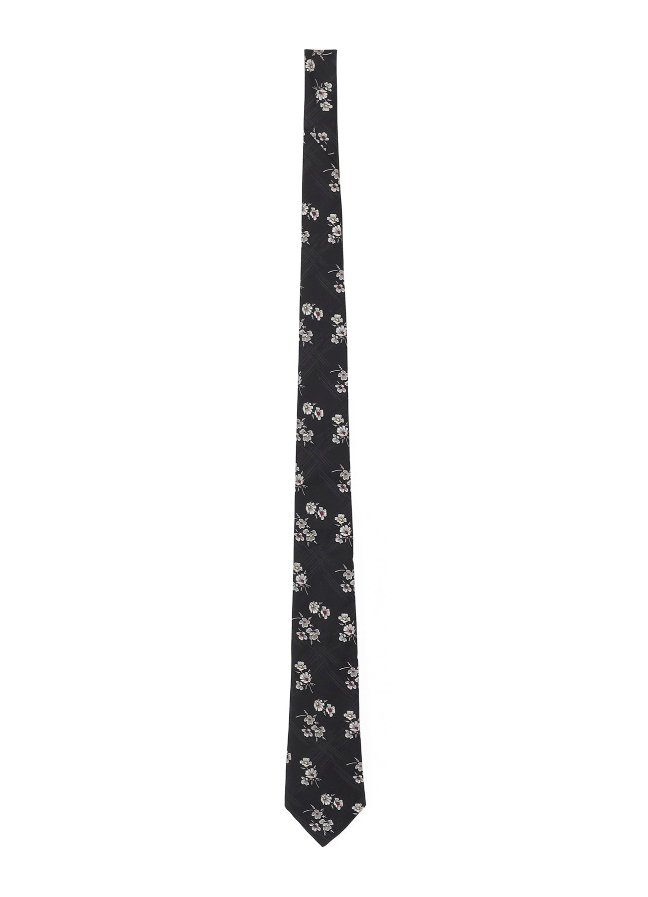 FLOWER PLAID JQ DERBY TIE