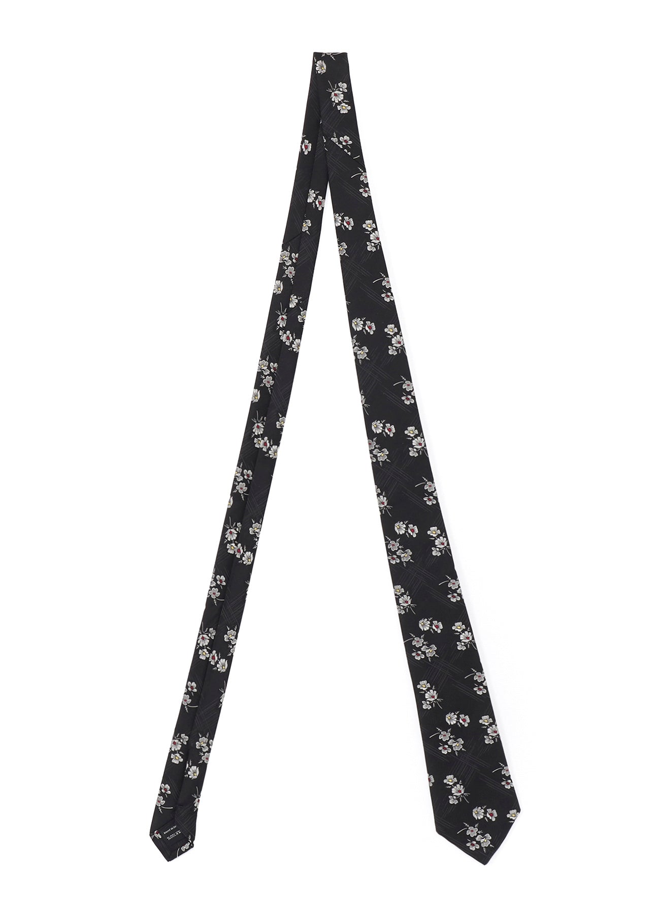 FLOWER PLAID JQ DERBY TIE